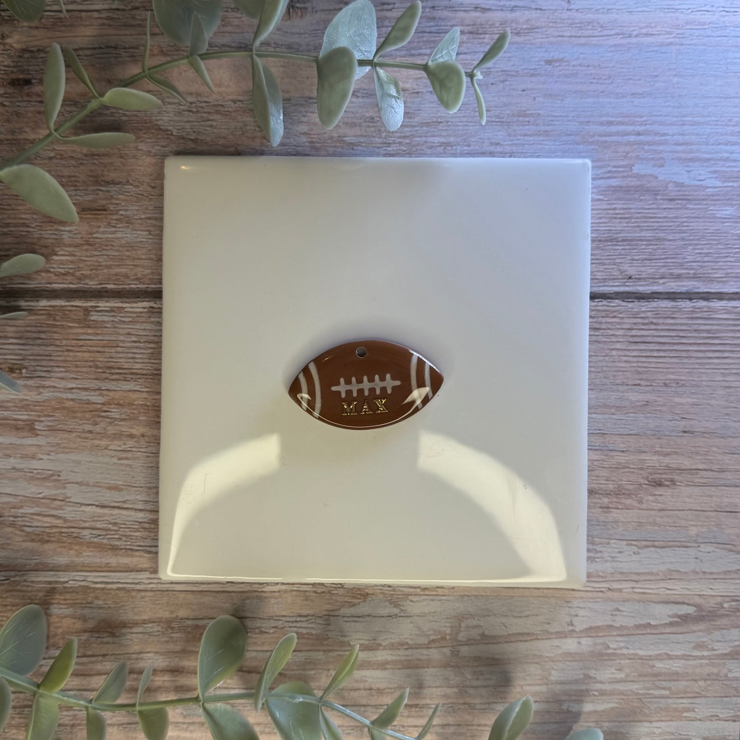 Personalized Football Tag