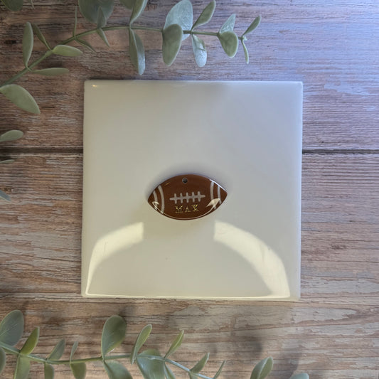 Personalized Football Tag