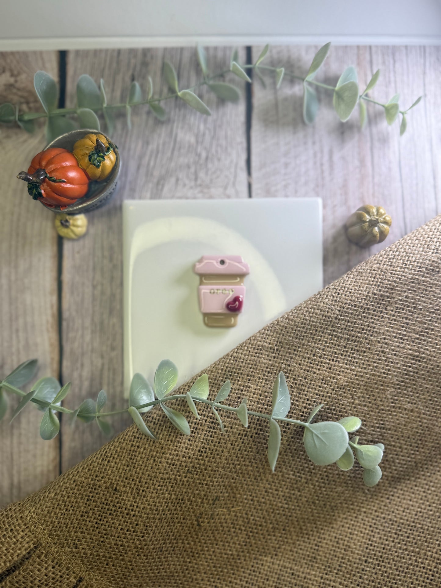 Coffee Cup Tag
