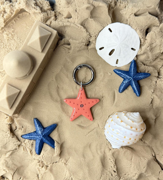 Personalized Star Fish Tag (Initial only)