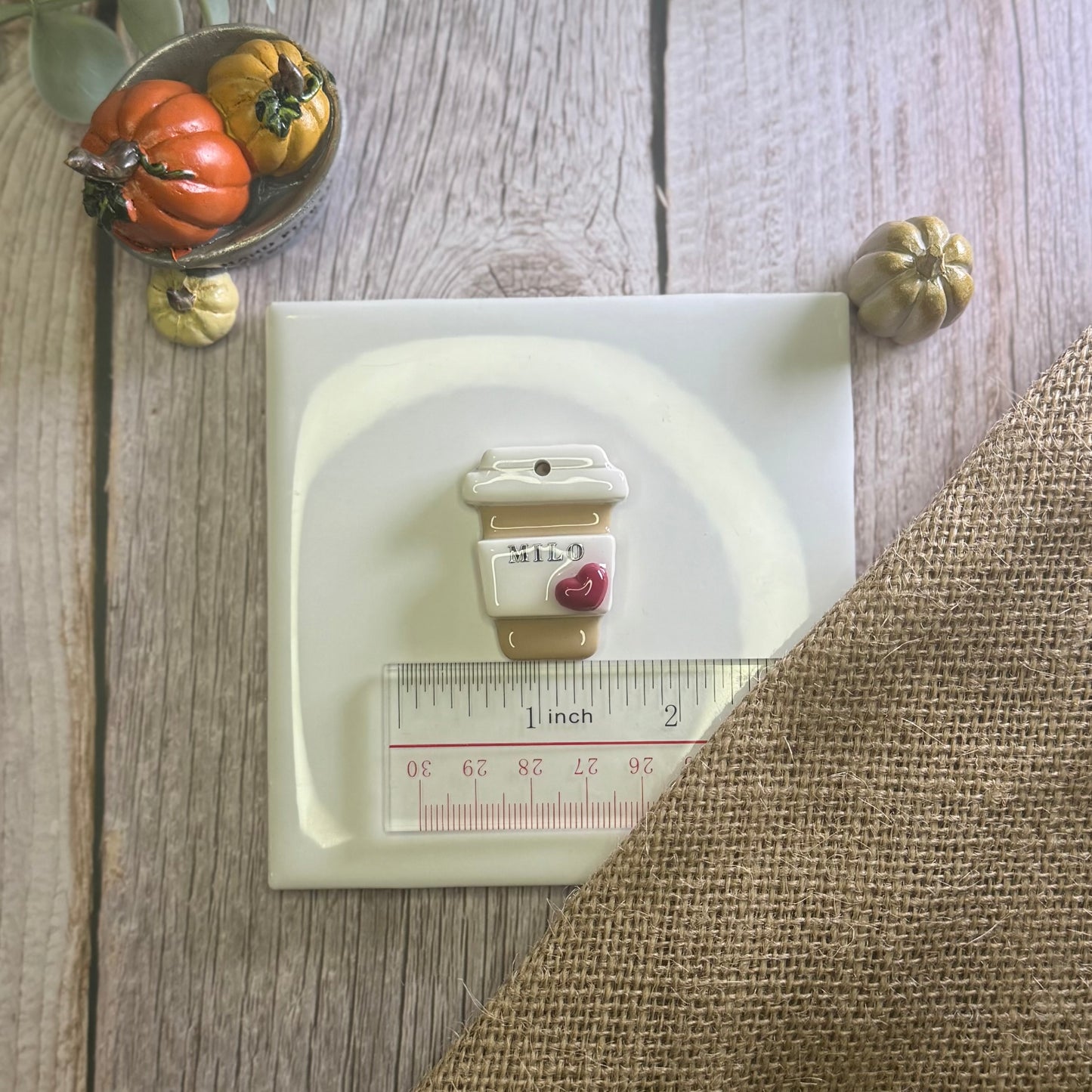 Coffee Cup Tag