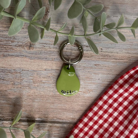 Personalized Pear Tag