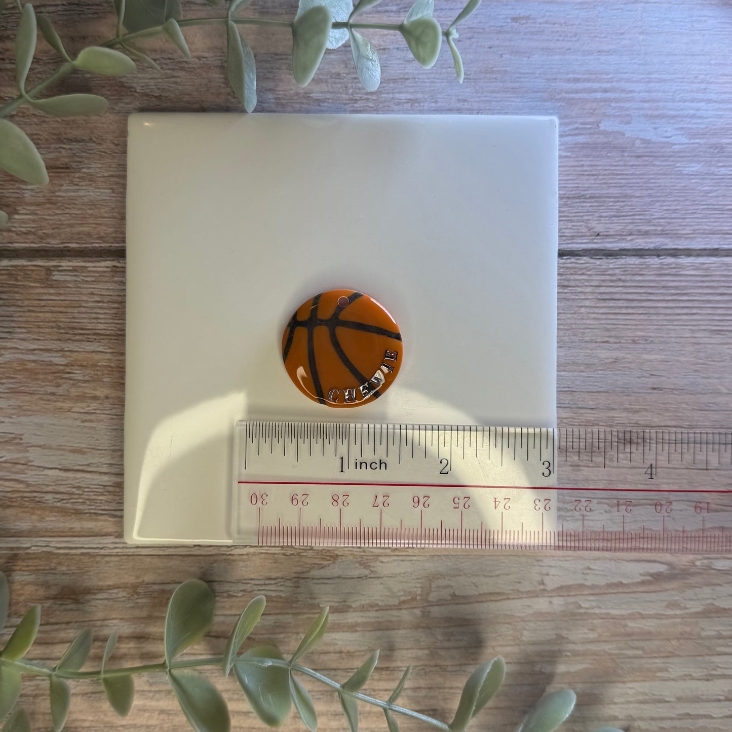 Personalized Basketball Tag