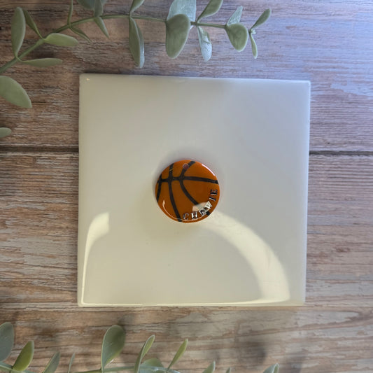 Personalized Basketball Tag