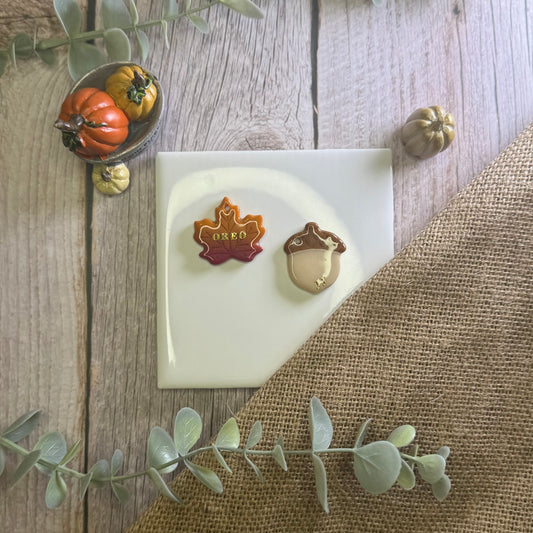 Fall Leaf or Acorn Tag