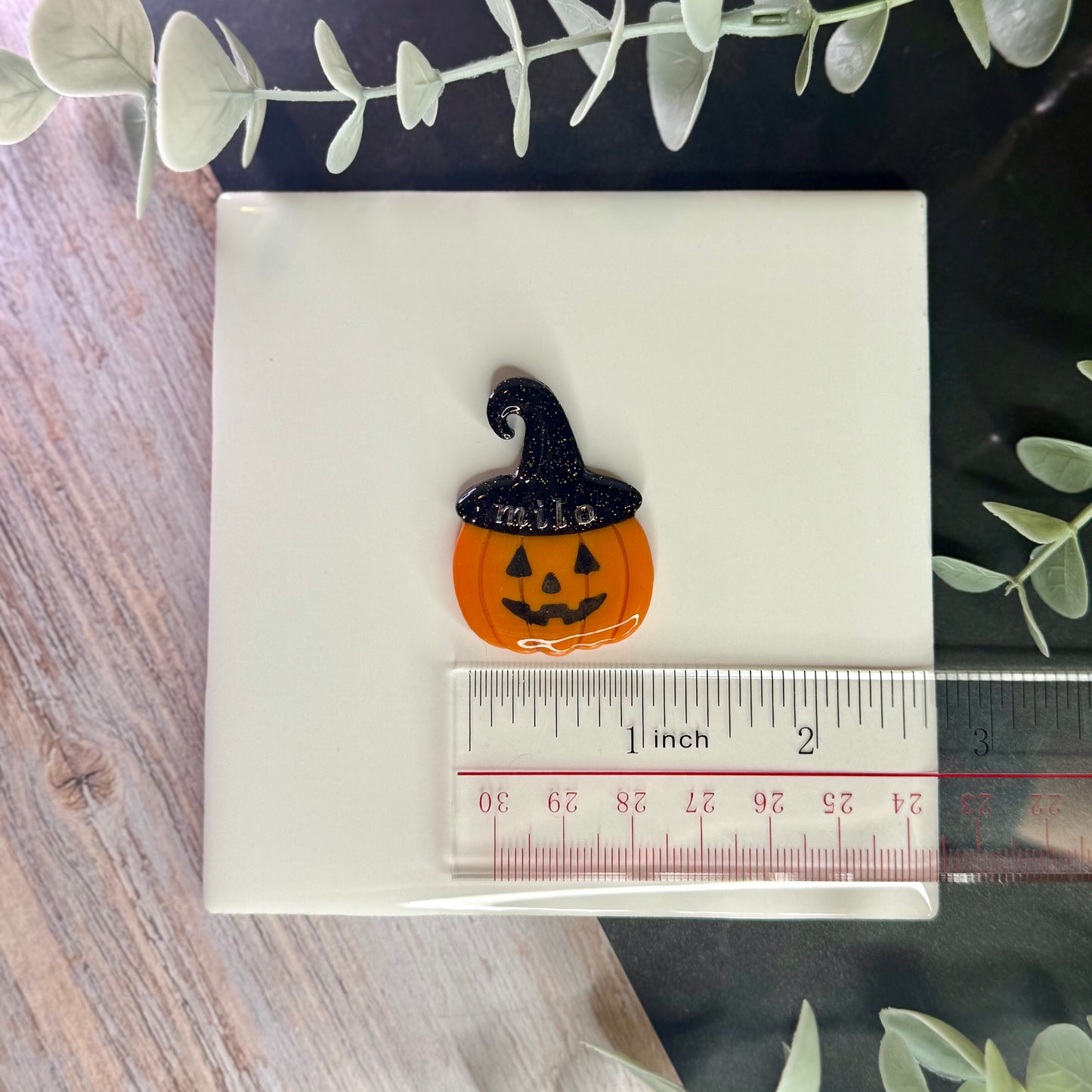 Jack-O-Lantern or Bubbly Cauldron tag