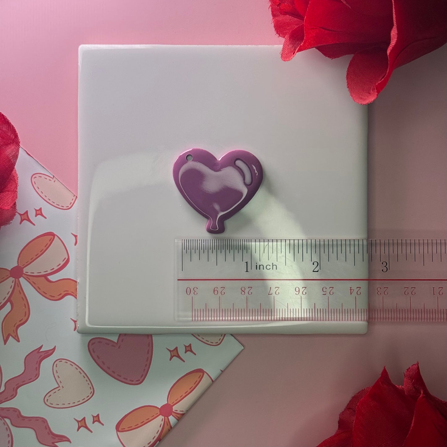 Personalized Valentine Balloon Tag