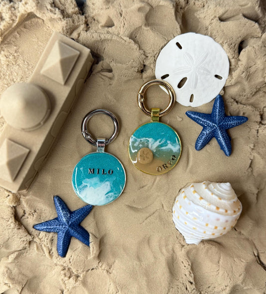 Personalized Ocean Theme Tags