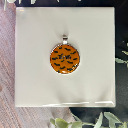 Bats Metal Tag
