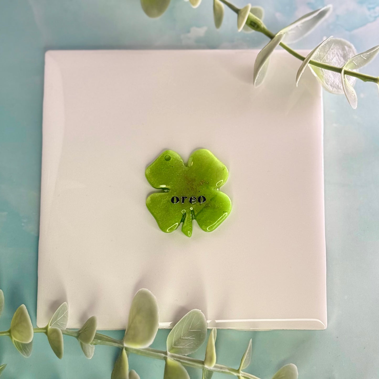 Four Leaf Clover Tag